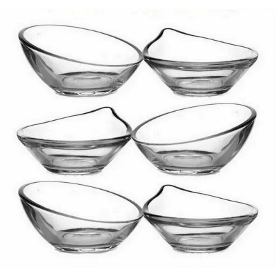 Набор соусников стеклянный 6 пр 3*70+3*60 мл Gastroboutique Pasabahce Набор соусников стеклянный 6 пр 3*70+3*60 мл Gastroboutique Pasabahce