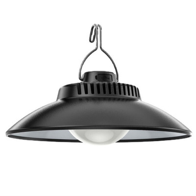 Фонарь кемпинговый 7*18 1200 мАч аккумулятор  2 режима подвес черный LY-11A Baizheng