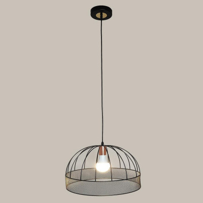 Люстра кухонная 1 плафон 40*40*25 см Е27 60Вт 4м2 плафон металл черный Baizheng Люстра кухонная 1 плафон 40*40*25 см Е27 60Вт 4м2 плафон металл черный Baizheng