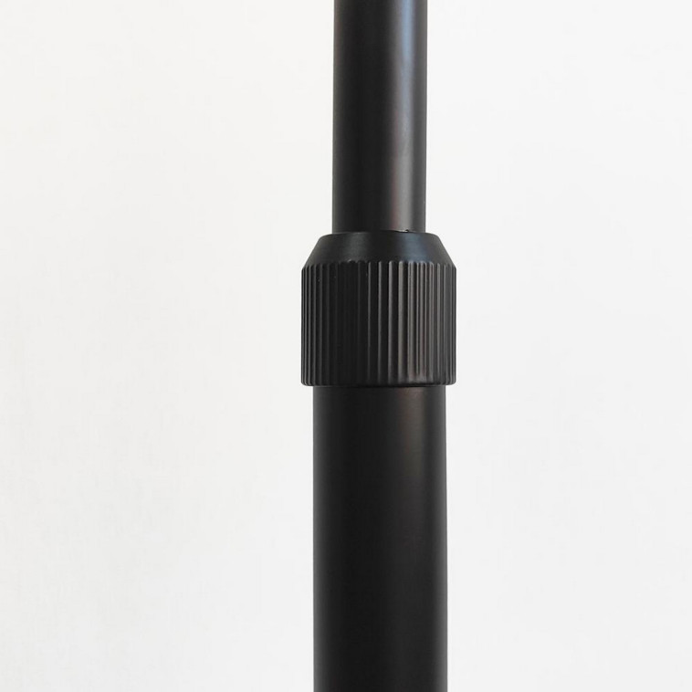 Изображение Торшер 1 плафон 175х26х26 см Е27 60 Вт 4м2 плафон ткань черный Baizheng