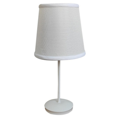 Лампа настольная 20х20х42,5 см плафон ткань белый T1902 Baizheng Лампа настольная 20х20х42,5 см плафон ткань белый T1902 Baizheng