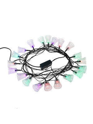 Гирлянда светодиодная 2,8 м 20 led 230 В колокольчики белый Neon-night Гирлянда светодиодная 2,8 м 20 led 230 В колокольчики белый Neon-night