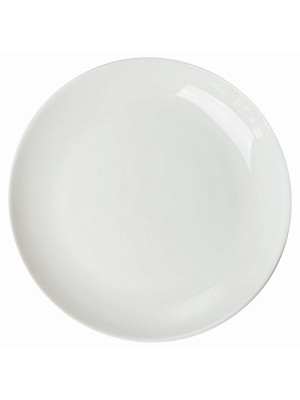 Тарелка стеклокерамическая десертная 19 см PO-195E White-Elegance Parsopal