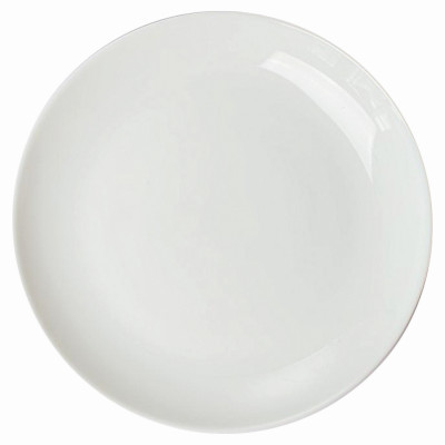 Тарелка стеклокерамическая десертная 19 см PO-195E White-Elegance Parsopal