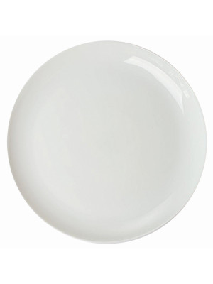 Тарелка стеклокерамическая обеденная 25 см PO-250E White-Elegance Parsopal