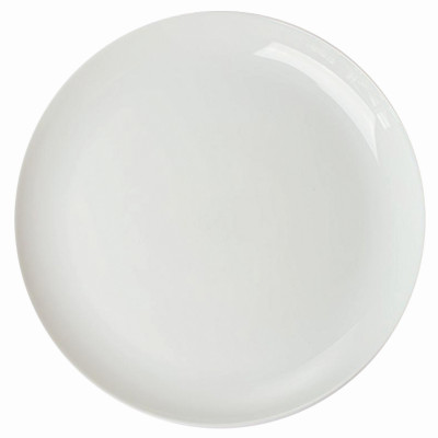 Тарелка стеклокерамическая обеденная 25 см PO-250E White-Elegance Parsopal