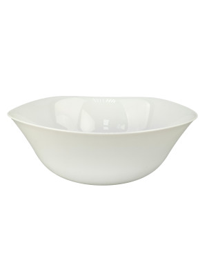 Салатник стеклокерамический  25 см 2500 мл PO-310 White-Square Parsopal