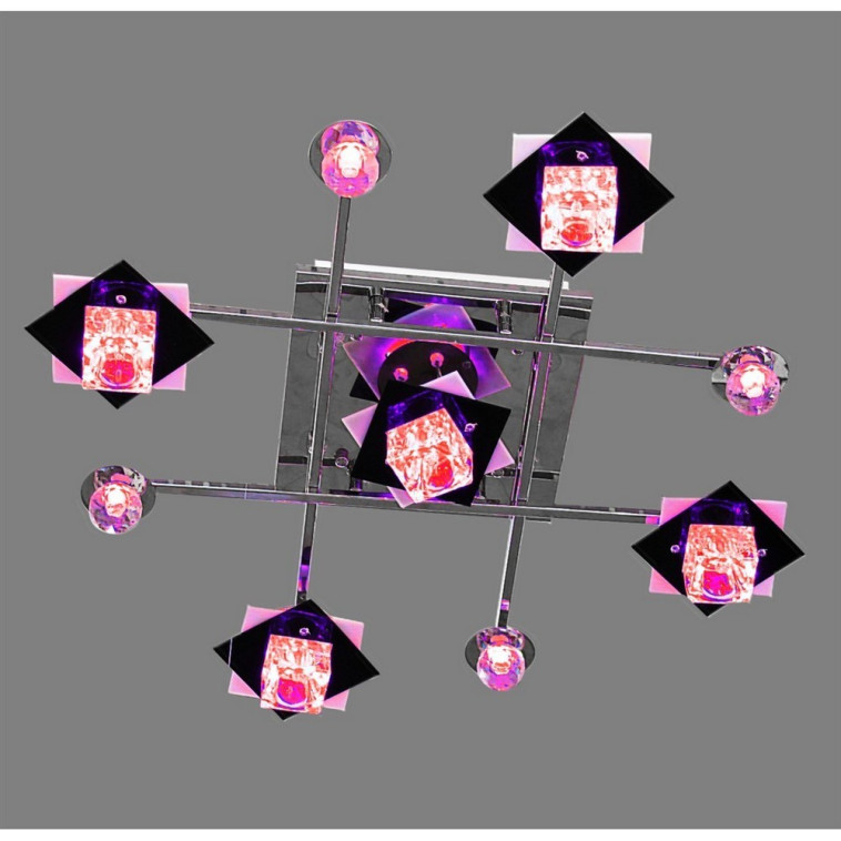 Люстра светодиодная 8*57*57 см с пультом 6716-5 Baizheng