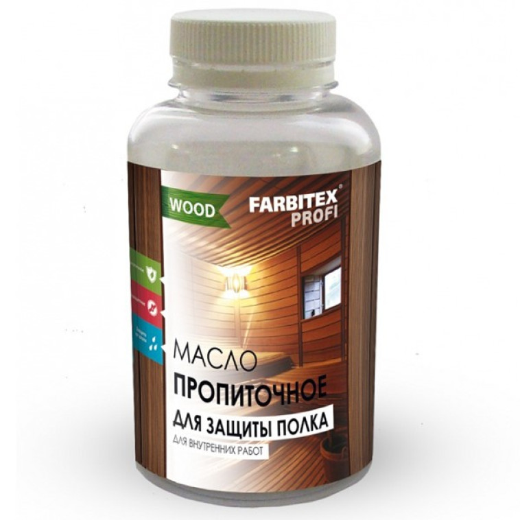 Масло FARBITEX ПРОФИ WOOD для  защиты полка 0,25л