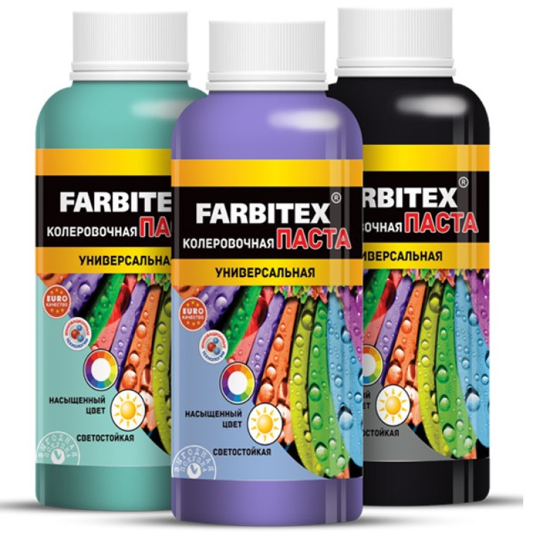 Колер универсальный Farbitex лайм 100мл
