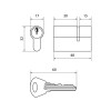 Мини изображение Цилиндровый механизм для накладных замков ЗН1-43 3 английских ключа АЛЛЮР