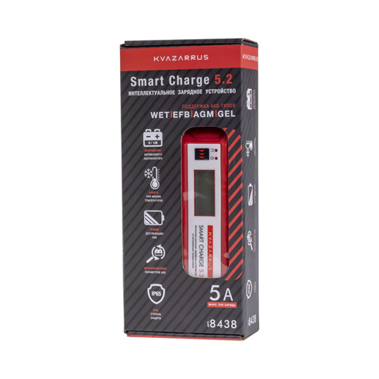 Рисунок Зарядное устройство KVAZARRUS Smart Charge 5.2