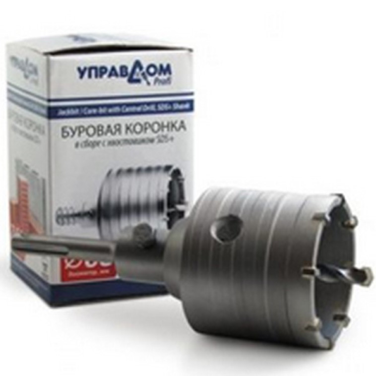 Коронка буровая D83мм, SDS+ Управдом