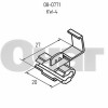 Мини фотография Ответвитель питания 1.0-2.5 мм? (ОВ-2/ЗПо-1 1,0-2,5) синий REXANT