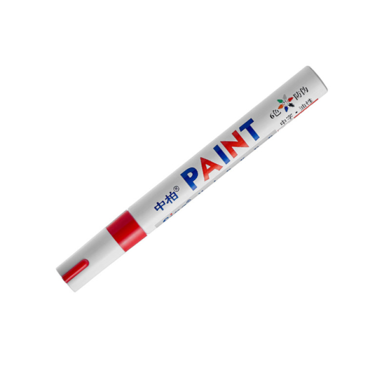 Маркер - краска по металлу красный PAINT SP 110