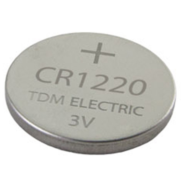 Батарейка таблетка CR1220 Lithium 3V BP-5 TDM (100)