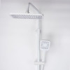 Мини картинка Смеситель душевая система DIKALAN для ванны c картриджным переключ LED подсветка Белый (5) Kn90132