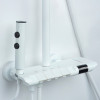 Мини картинка Смеситель душевая система DIKALAN для ванны с картриджным переключ ЖК дисплей Белый (5) D99086-W