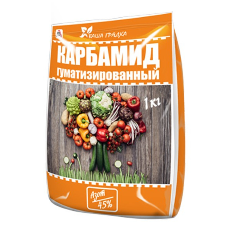 Удобрение Карбамид гуматизированный 1кг (N 45)  (25)