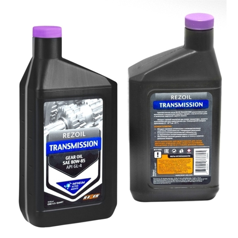 Масло Rezoil TRANSMISSION минерал GL4 80W85 0,946л