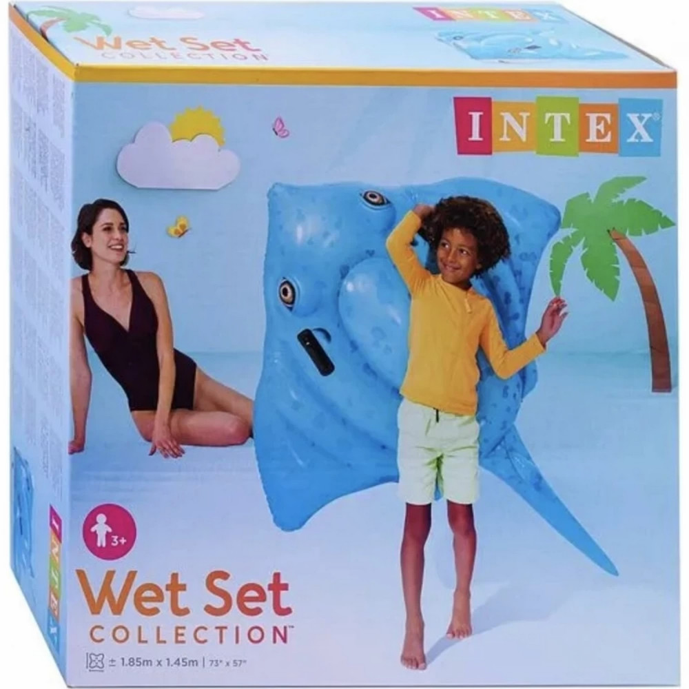 Игрушка для катания верхом 188*145 см Скат Intex