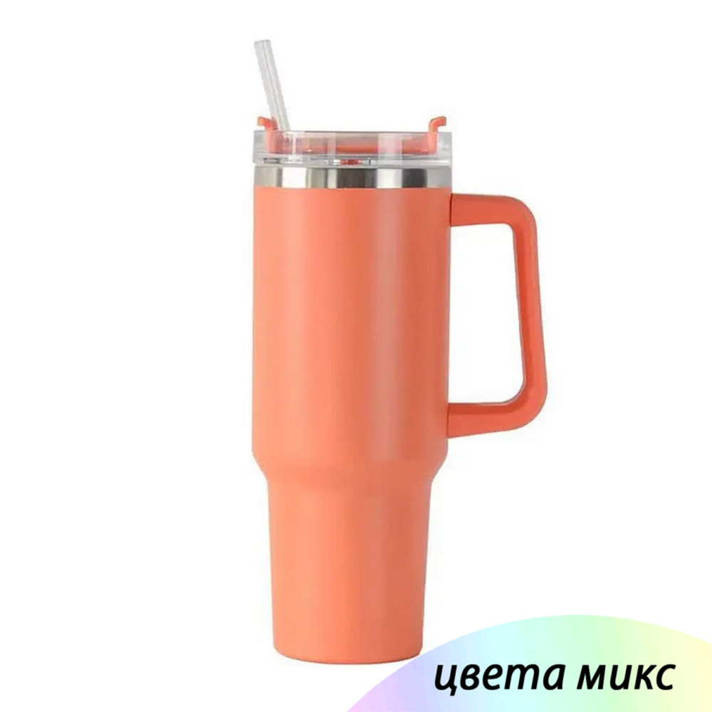 Термокружка пластиковая  1,2 л микс Baizheng