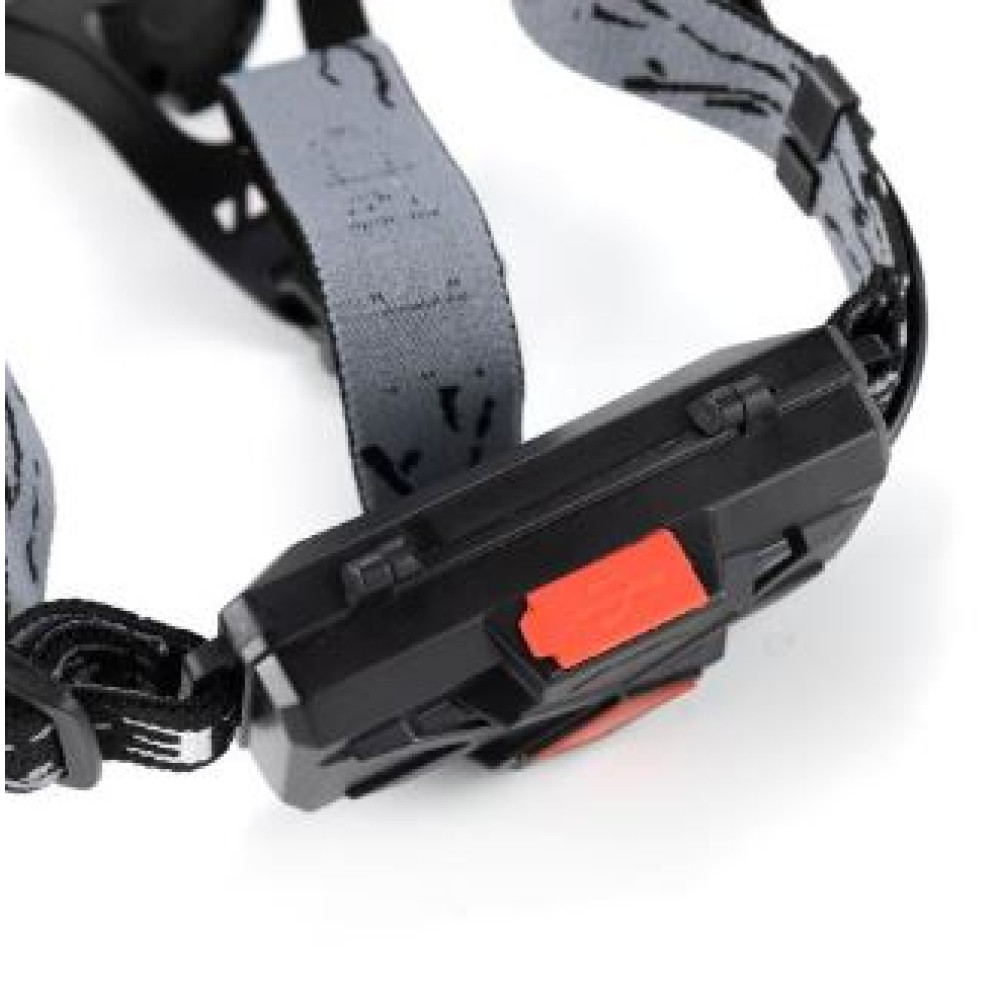 Фонарь налобный 5,6*4 см 1600 мАч USB аккум вращающаяся фокусировка 4 режима BZ-80 Baizheng