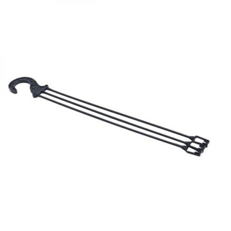 Подвес пластиковый для кашпо антрацит Bmc