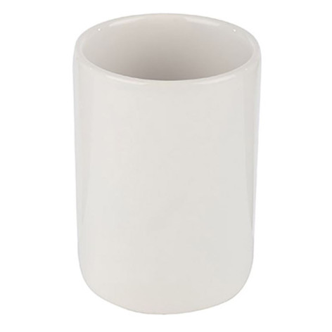 Стакан керамический для ванной комнаты 7*7*10,5 см Классика Рыжий кот