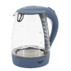 Мини изображение Чайник стеклянный электрический 1,7 л 2,2 кВт подсветка синий Atlanta
