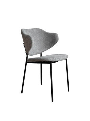 Стул металлический Baizheng BZ-6197BQH 49×57×80,5 см, темно-серый, износостойкий текстиль, до 150 кг Стул металлический Baizheng BZ-6197BQH 49×57×80,5 см, темно-серый, износостойкий текстиль, до 150 кг