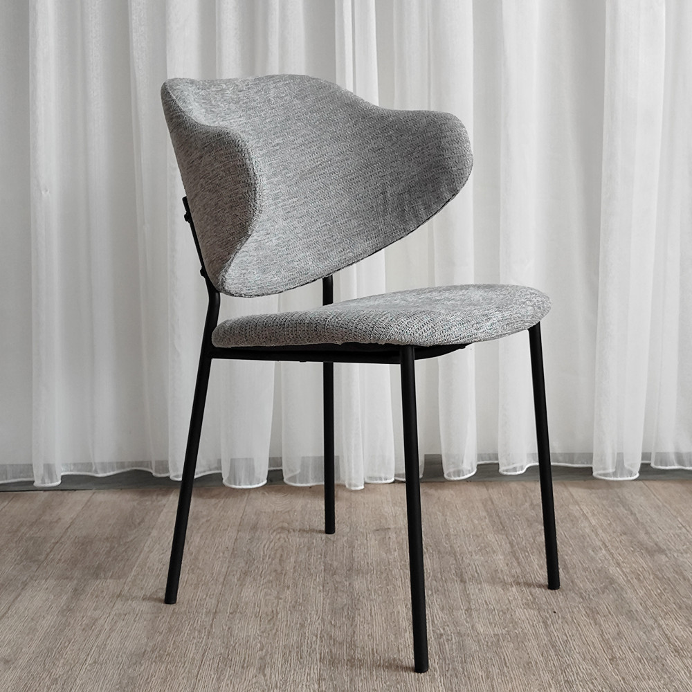 Стул металлический Baizheng BZ-6197BQH 49×57×80,5 см, износостойкий текстиль, до 150 кг