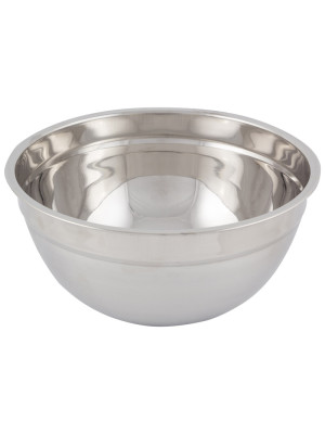 Миска нерж сталь 2500 л 22*10 см толщина 0,45 мм смешанная полировка Bowl-Ring-22 Mallony Миска нерж сталь 2500 л 22*10 см толщина 0,45 мм смешанная полировка Bowl-Ring-22 Mallony