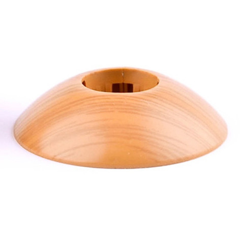 Заглушка напольная декоративная Дуб светлый d-26мм уп 2шт