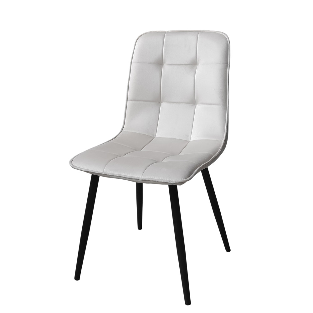 Стул металлический Baizheng 88×40×50 см, текстиль, бежевый, до 150 кг