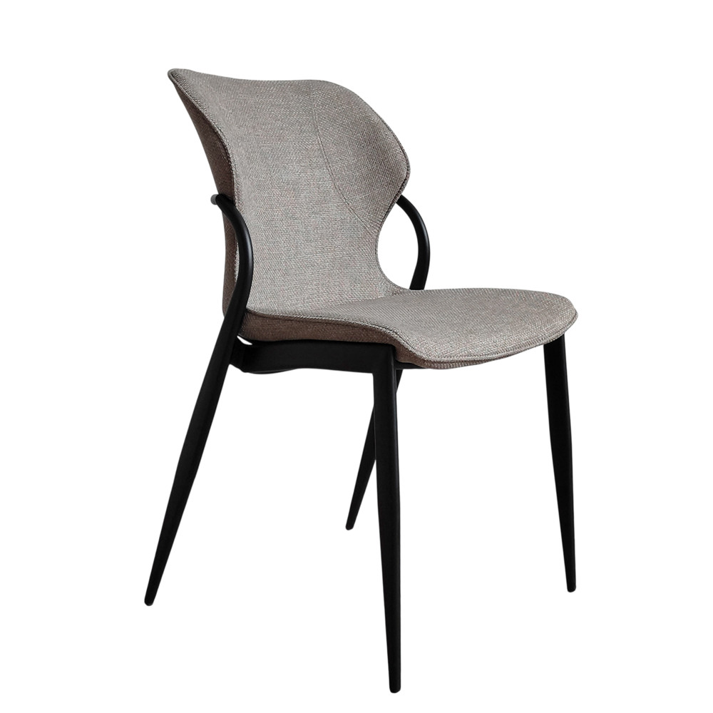 Стул металлический Baizheng BZ-6124C-5 48×59×81 см, износостойкий текстиль, до 150 кг