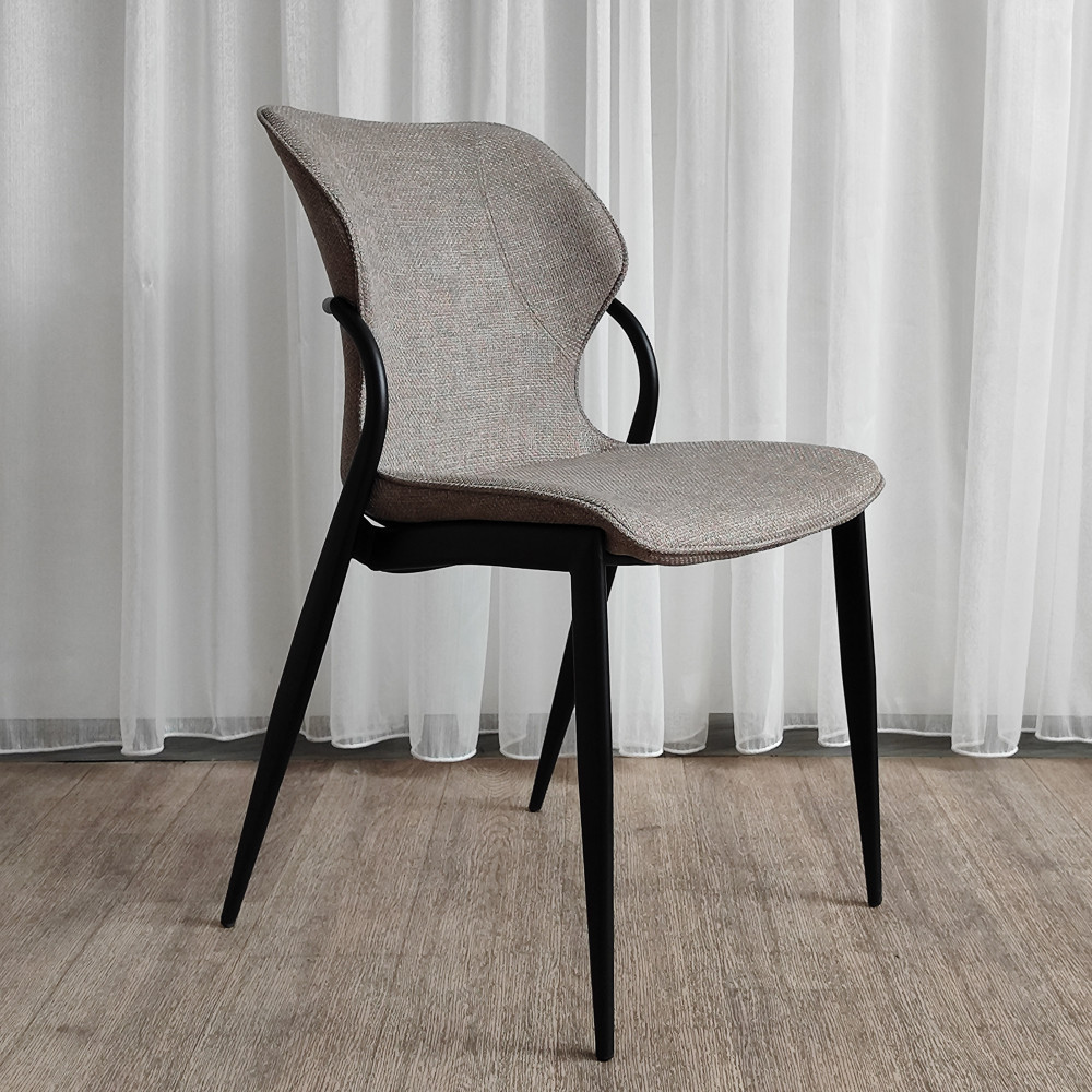 Стул металлический Baizheng BZ-6124C-5 48×59×81 см, износостойкий текстиль, до 150 кг