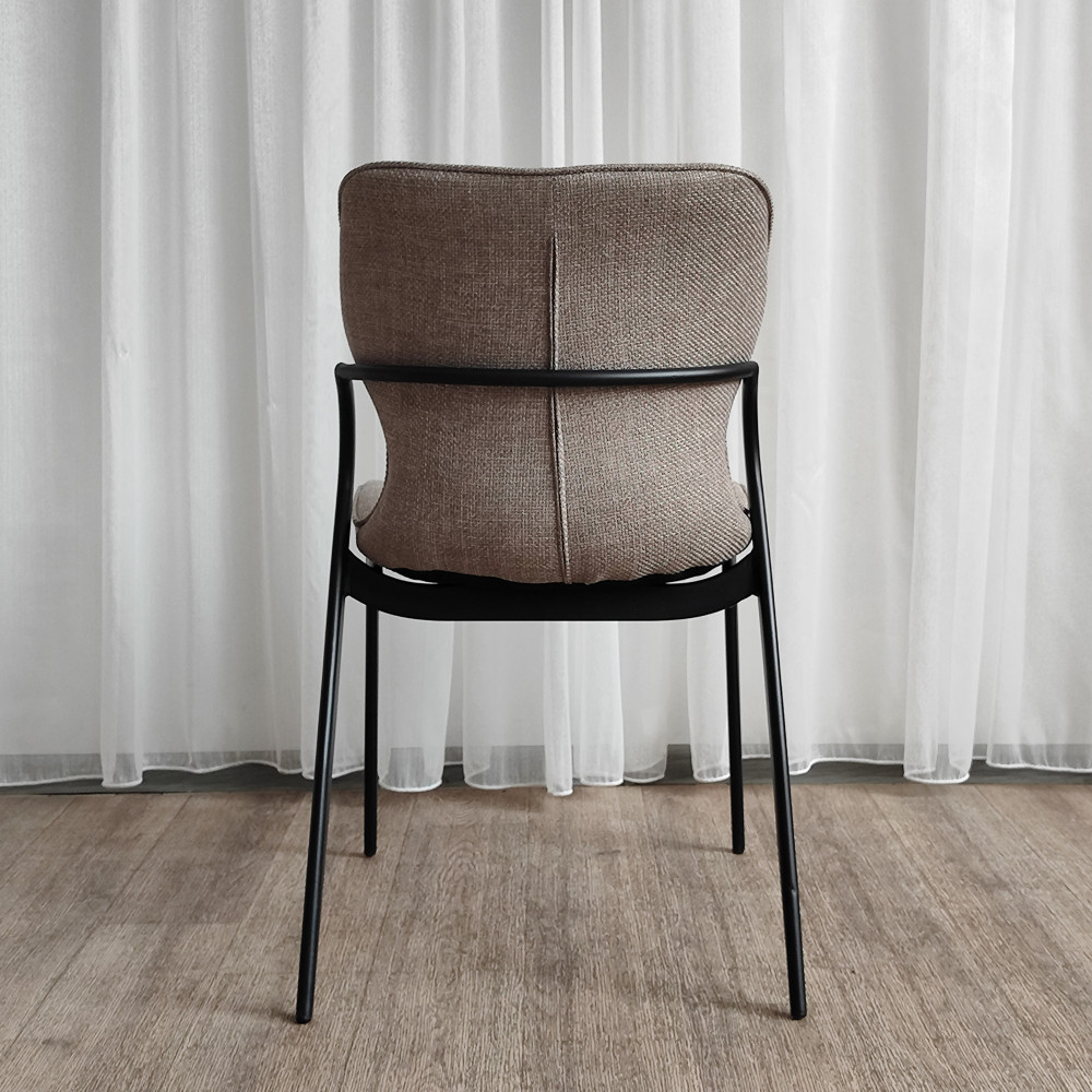 Стул металлический Baizheng BZ-6124C-5 48×59×81 см, износостойкий текстиль, до 150 кг