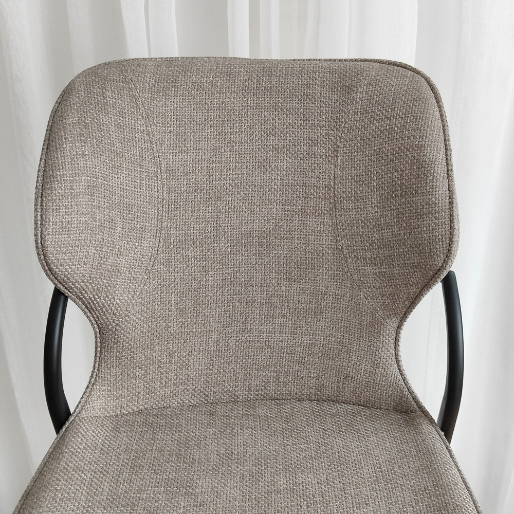 Стул металлический Baizheng BZ-6124C-5 48×59×81 см, износостойкий текстиль, до 150 кг