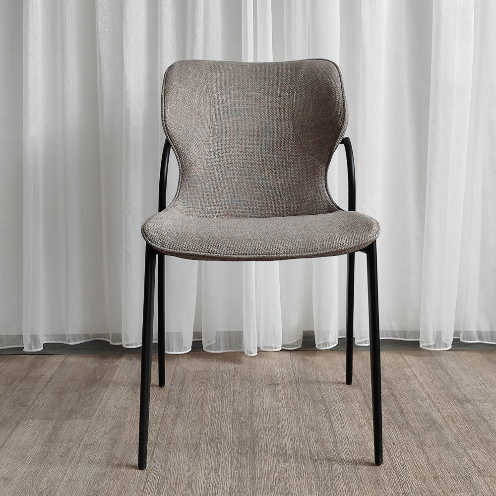 Стул металлический Baizheng BZ-6124C-5 48×59×81 см, износостойкий текстиль, до 150 кг