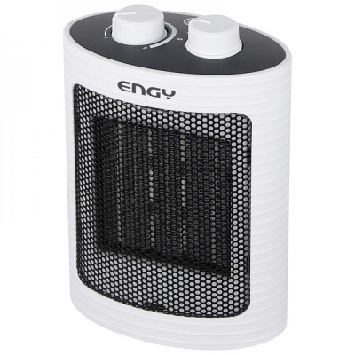 Тепловентилятор керамика 1,5 кВт 15*9*21,5 см 2 реж холод обдув белый PTC-306W Engy