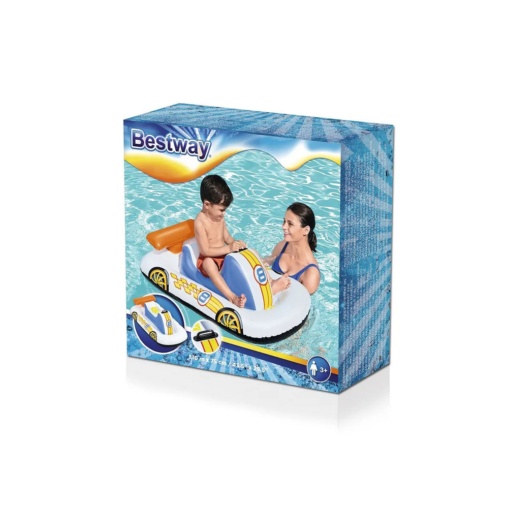 Игрушка для катания верхом 110*75 см Спорткар Bestway