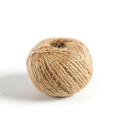 Шпагат джутовый 50 м d-1 мм 50 гр сизалевый BZ-X8 Baizheng