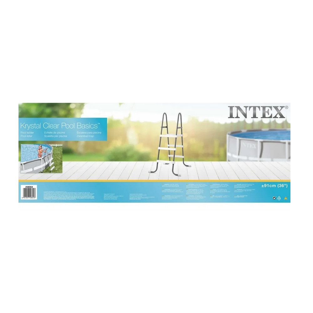 Лестница для бассейна  91 см Intex