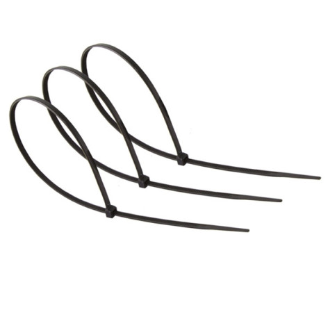 Хомуты нейлоновые 100*3,6мм черные TDM