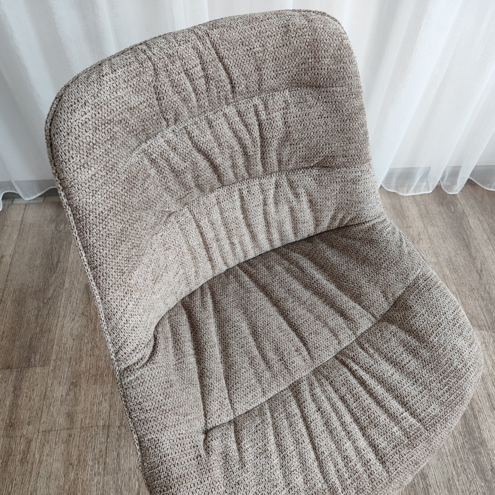 Стул металлический Baizheng BZ-6138K 55×55×80,5 см, износостойкий текстиль, до 150 кг