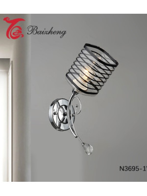 Бра настенный 1 плафон 28*10*19 см Е27 с выключателем N3695-1W Baizheng Бра настенный 1 плафон 28*10*19 см Е27 с выключателем N3695-1W Baizheng