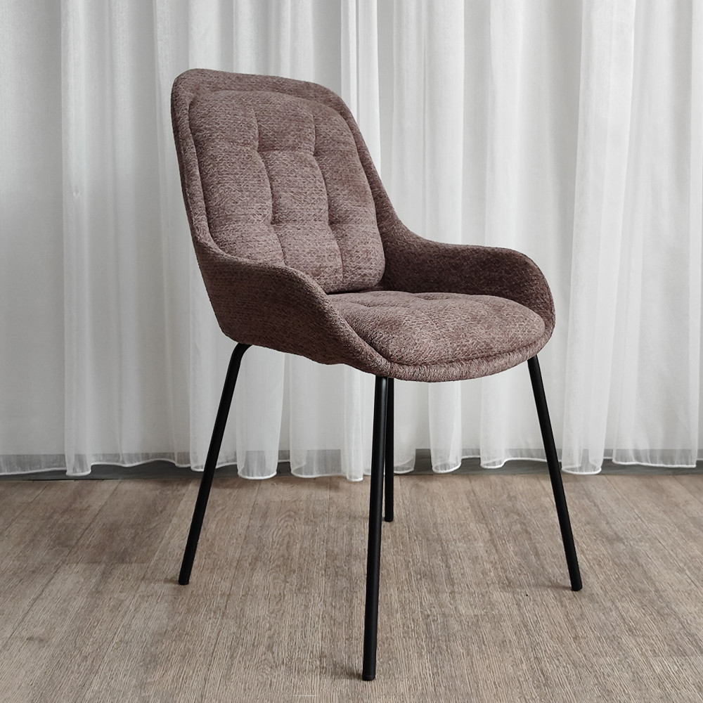 Стул металлический Baizheng BZ-6118K 57×64×86 см, износостойкий текстиль, до 150 кг