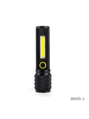 Фонарь ручной 11,6*2,7 см 800 мАч USB аккумулят телескоп фокусировка 4 режима BN535 Baizheng