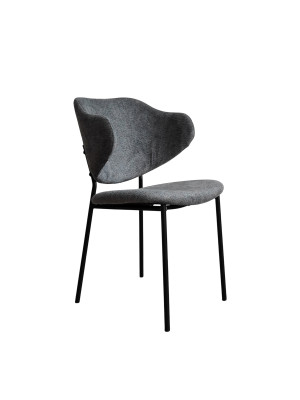 Стул металлический Baizheng BZ-6197ASH 49×57×80,5 см, светло-серый, износостойкий текстиль, до 150 кг Стул металлический Baizheng BZ-6197ASH 49×57×80,5 см, светло-серый, износостойкий текстиль, до 150 кг